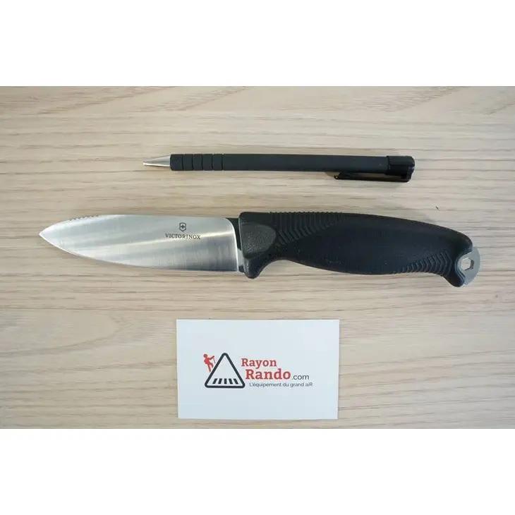 Venture Messer mit feststehender Klinge Schwarz – Victorinox