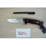 Bushcraft-Messer Corzo CR25 Holz rot – Joker