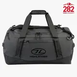 65L Hauler Duffel Black duffel bag – Highlander