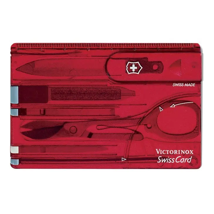 Cartão multifunções Swisscard Victorinox Rubis