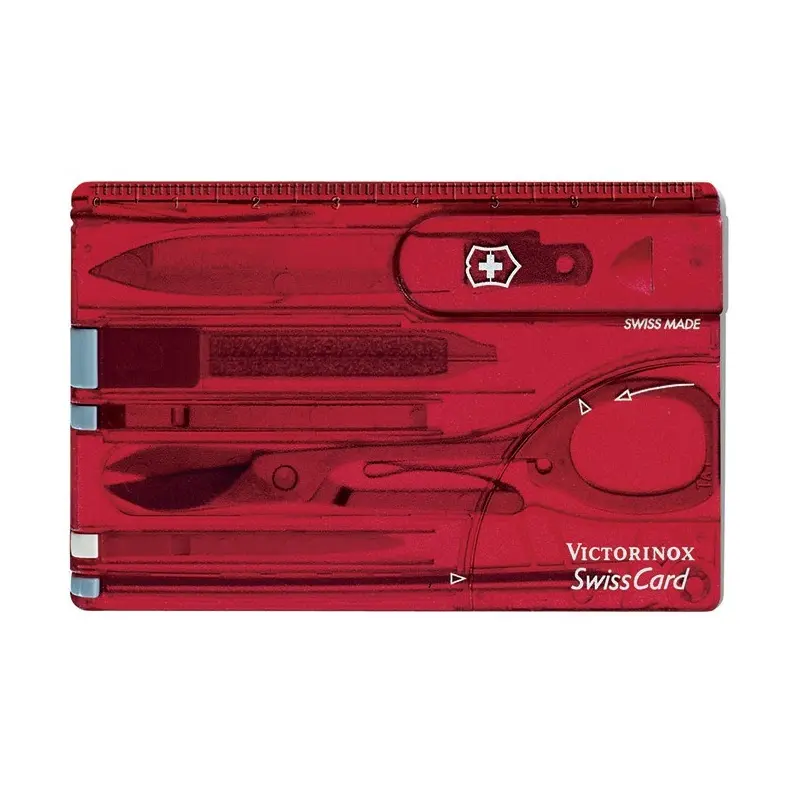 Cartão multifunções Swisscard Victorinox Rubis