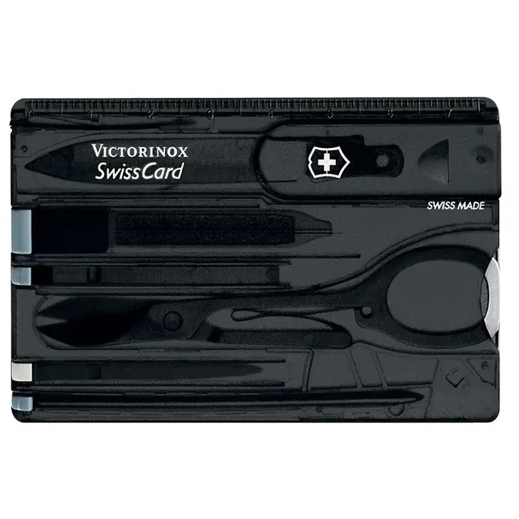 Cartão multifunções Swisscard Victorinox Onyx