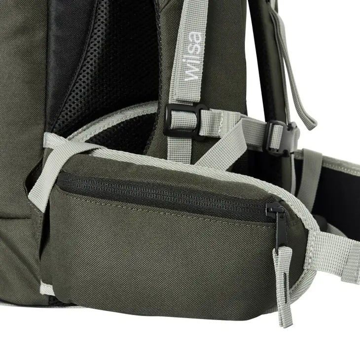 Mochila de caminhada Aspen 30 – Wilsa – CINZENTO-ESCURO