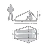 Lichte wandeltent Telemark 2.2 LW – Nordisk