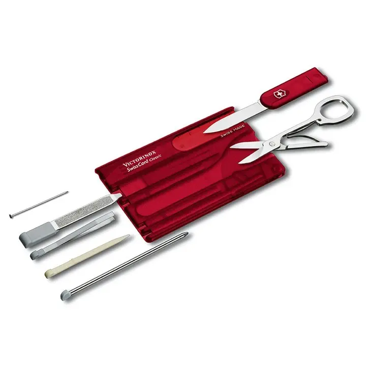Cartão multifunções Swisscard Victorinox Rubis