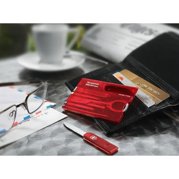 Cartão multifunções Swisscard Victorinox Rubis