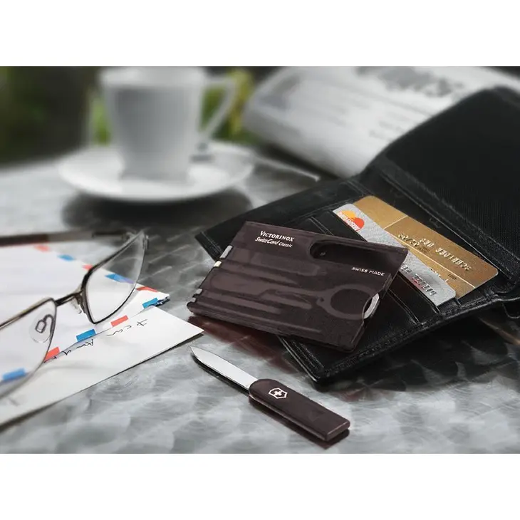 Cartão multifunções Swisscard Victorinox Onyx