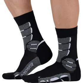 Chaussettes de randonnée Trek Expert – Monnet – NOIR