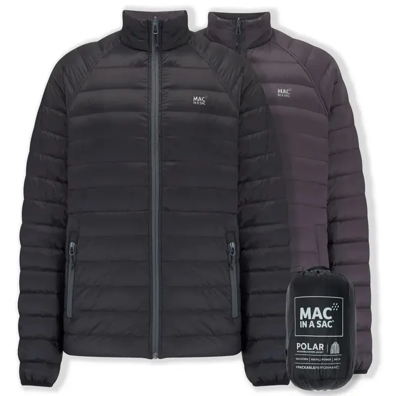 Polar omkeerbaar donsjack voor heren – Mac In A Sac
