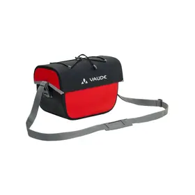 Lenkertasche Aqua Box Red + Klick Fix – Vaude