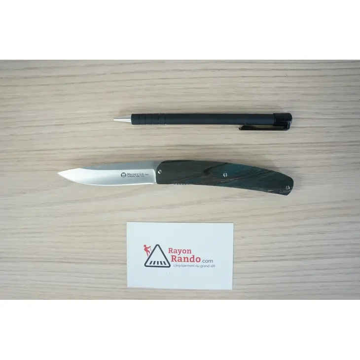 Canivete MASERIN Mini-Gourmet Hetre Bleu 381.FB