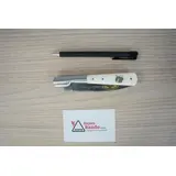1839 LE FIDELE VENDETTA CORSA COLTELLO BIANCO OSSO 12,5CM ACCIAIO INOX