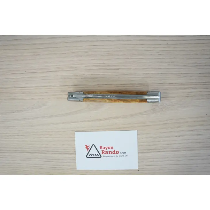 Canivete LAGUIOLE LE FIDELE Olivier 12cm Inox 2843