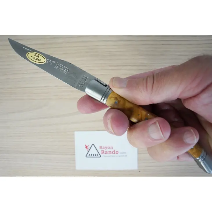 Canivete LAGUIOLE LE FIDELE Olivier 12cm Inox 2843