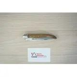 ANT.3 COLTELLO LAGUIOLE ANTAN NOCE MAT ACCIAIO INOX BOLSTER 12CM – G. DAVID