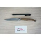 ANT.3 COLTELLO LAGUIOLE ANTAN NOCE MAT ACCIAIO INOX BOLSTER 12CM – G. DAVID