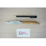 ANT.4 LAGUIOLE COLTELLO ANTAN OLIVIER MAT ACCIAIO INOX BOLSTER 12CM – G. DAVID