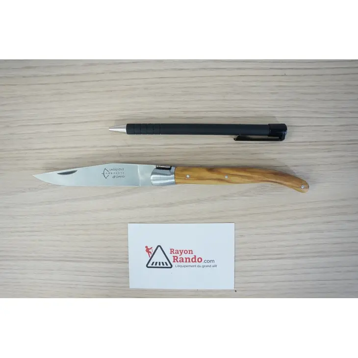 Canivete LAGUIOLE ANTAN Olivier Mitre Inox Mat 12cm ANT.4 – G. David