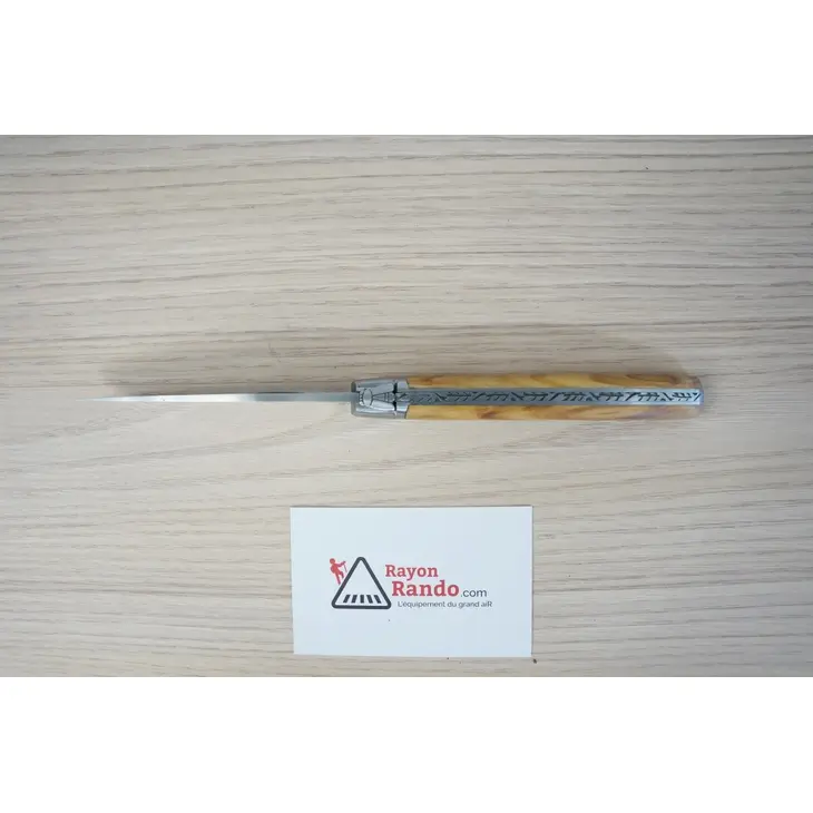 Canivete LAGUIOLE ANTAN Olivier Mitre Inox Mat 12cm ANT.4 – G. David