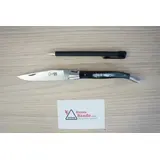 ANT.6 LAGUIOLE MESSER ANTAN HORN MITRE EDELSTAHL MATT 12CM – G. DAVID