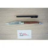 ANT.17 COLTELLO LAGUIOLE ANTAN BOIS DE ST-MARTIN MAT ACCIAIO INOX BOLSTERS 12CM – G. DAVID