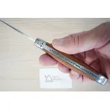 ANT.17 COLTELLO LAGUIOLE ANTAN BOIS DE ST-MARTIN MAT ACCIAIO INOX BOLSTERS 12CM – G. DAVID