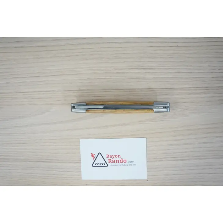 Canivete LAGUIOLE ANTAN Chene De Barrique Mitres Inox Mat 12cm ANT.18 – G. David