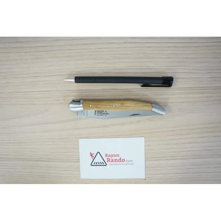 Canivete LAGUIOLE ANTAN Chene De Barrique Mitres Inox Mat 12cm ANT.18 – G. David