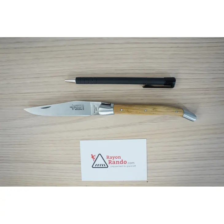 Canivete LAGUIOLE ANTAN Chene De Barrique Mitres Inox Mat 12cm ANT.18 – G. David