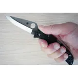 C10PBK MESSER SPYDERCO ENDURA 4 SCHWARZ C10PBK
