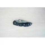 C11PBK MESSER SPYDERCO DELICA 4 SCHWARZ C11PBK