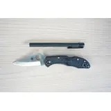 C11PBK MESSER SPYDERCO DELICA 4 SCHWARZ C11PBK