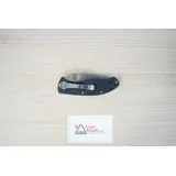 C122GPS SPYDERCO TENACIOUS G10 ZWART HALFGEKARTELD MES