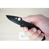 C122PBBK SPYDERCO MESSER TENACIOUS GANZ SCHWARZ C122PBBK