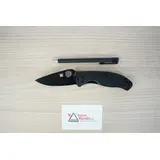 C122PBBK SPYDERCO MESSER TENACIOUS GANZ SCHWARZ C122PBBK