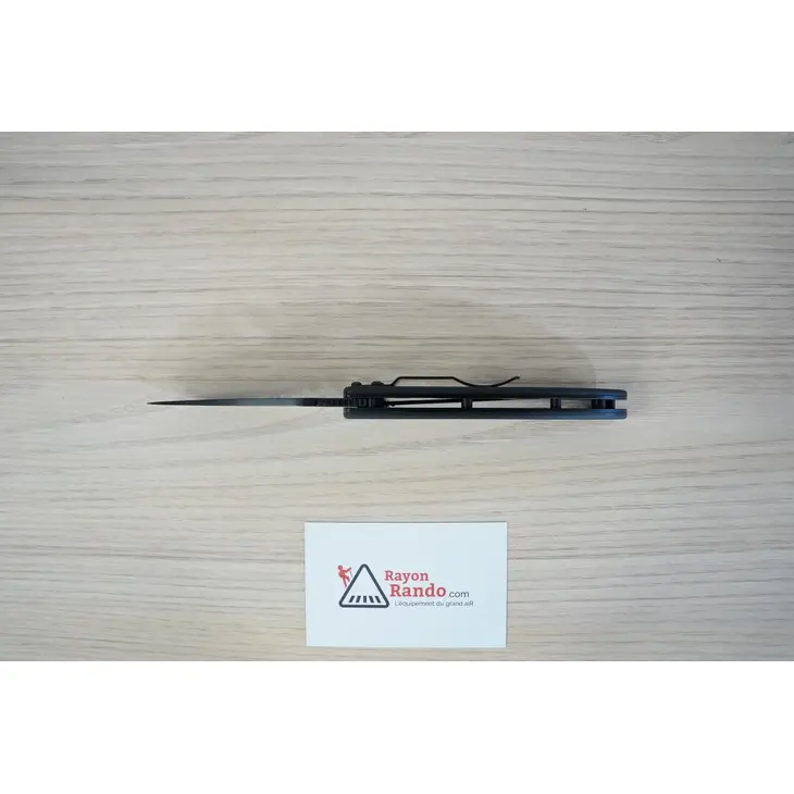 Canivete SPYDERCO Tenacious Tout Noir Semi-Dentee C122PSBBK