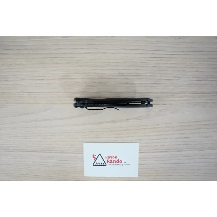 Canivete SPYDERCO Tenacious Tout Noir Semi-Dentee C122PSBBK