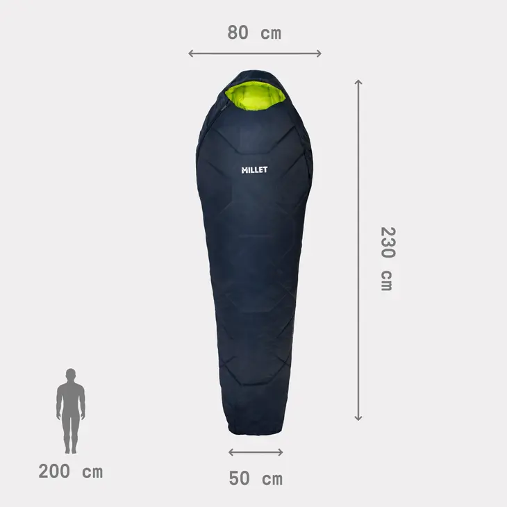 Saco-cama Baikal 1100 Long – Millet