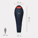 Saco-cama de mulher LD Baikal 1100 – Millet