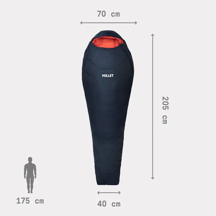 Saco-cama de mulher LD Baikal 1100 – Millet