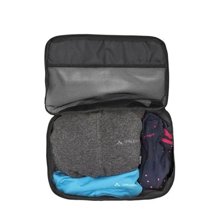 Bolsa de arrumação Trip Box M preta – Vaude