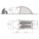 LEICHTES WANDERZELT ALLROUND TAURUS 2 P – Vaude
