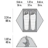 LEICHTES WANDERZELT HUBBA HUBBA HD 2P – Msr