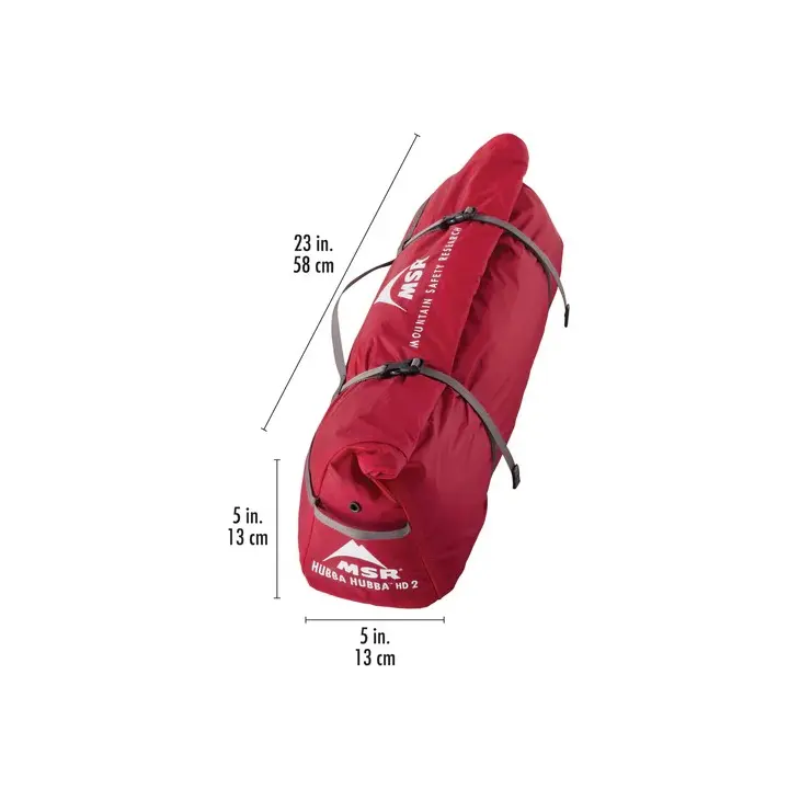 Tenda leve de caminhada Hubba Hubba HD 2P – MSR
