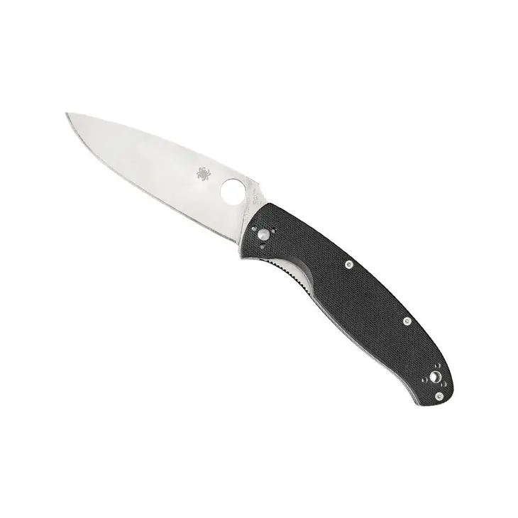 C142GP SPYDERCO RESILIENCE G10 COLTELLO NERO
