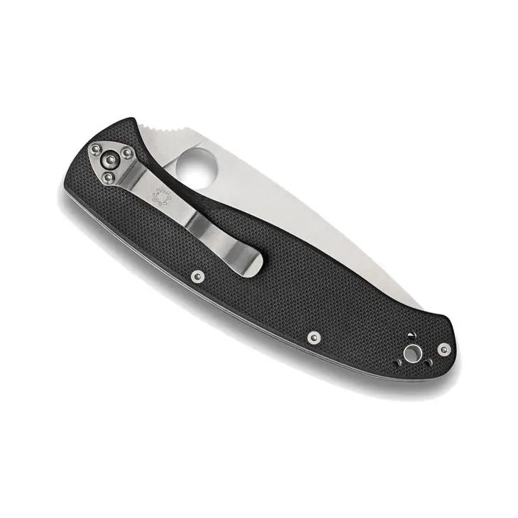 Canivete SPYDERCO Resilience G10 preto C142GP