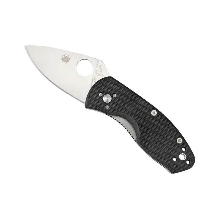 C148GP SPYDERCO AMBITIOUS G10 MES ZWART