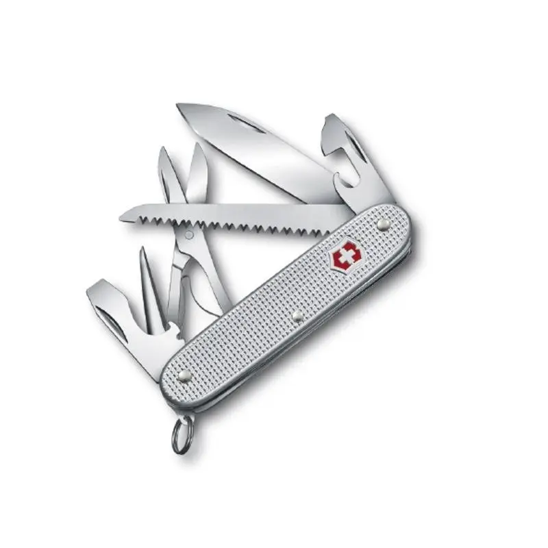 0.8271.26 SCHWEIZER MESSER VICTORINOX FARMER X ALOX GRAU