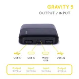 Batterie externe GRAVITY 5 – Sunslice