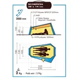 Tenda leve de caminhada Scorpion II – Wilsa
